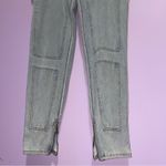 Minaa Monroe Thigh High Double Denim Jeans Women Sz S Streetwear Casual Country Blue Photo 3