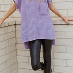 POL purple knit sweater vest Photo 0