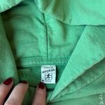 Sporty & Rich SRHWC Cropped Hoodie Verde/White size medium like new Green Photo 6