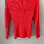 Sundance  Ribbed Turtleneck Sweater Red Sz Small Photo 1