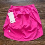 Lululemon  Hotty Hot Skirt High Rise Long Sonic Pink Size 4 NWT Photo 0