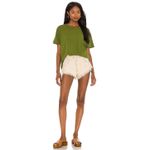 We The Free Free People Revolve Boyfriend Tee Women's XS Green Boho Hippie Photo 3