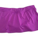Lands' End size 8 Mini swim skirt w slit tummy control Purple 360767 Photo 2