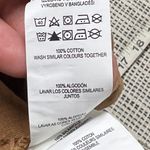 Denim & Co  dark tan brown corduroy cargo mini skirt sz 10  NWT Photo 4