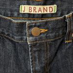 J Brand  Indigo Denim Frayed Shorts Photo 1