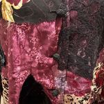 Chico's Vintage  Design Silk Blend Patchwork Floral Jacket Women's Size 1 Photo 3