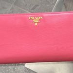 Prada Zip-Around Wallet in Pink Leather, EXCELLENT! Photo 12