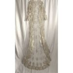 Vintage Cathedral Length Bridal Duster White Size undefined Photo 6