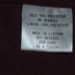 Birdy Grey Hannah Empire A Line Dress XXL Cabernet Red Solid Lined Maxi New Photo 7