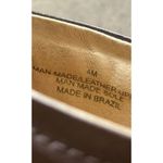 Michael Kors  Leather Studd Wood clogs Luggage Brown Platform Heels Womens Size 4 Photo 6