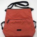 SHERPANI Orange & Black Crossbody Purse Handbag Tote Photo 0