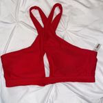 SheIn Red Bathing Suit Top Photo 1