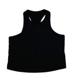 Fabletics Cropped Racerback Tank - Black - Small Photo 8