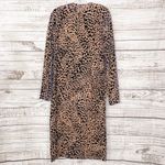 Roseanna NEW Cheetah Print Crushed Velvet Midi Dress, NWT, Size Small, MSRP $745 Photo 6