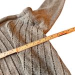 Lou & grey Gray/Green Wool Blend Open-Front Cardigan Sweater Drape Hem Sz M EUC Photo 9