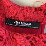 ZARA  Trafaluc High Neck Halter Lace Bodycon Dress‎ Photo 3