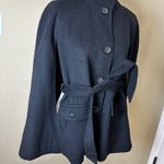 DALE DRESSIN Amicale Superfine Merino Wool Cape Style Jacket Coat One Size Black Size undefined Photo 7