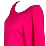 Vince Camuto bright pink sweater dress with decorative pockets, size medium. EUC Photo 5