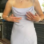 Michaelangelo Purple Dress Photo 2