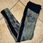 Activewear Radial Koral Dynamics Black Dynamic Duo Cropped Leggings Sz XS Photo 4