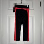 Under Armour Women’s Black and Orange Leggings Heatgear Compression Pants XS Photo 2