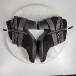 Trouve Bristol Womens Chained Ankle Boots 7M Black Suede Leather Western Bootie Size 7 Photo 14