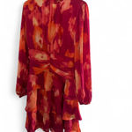Pink And Orange Manae Dress medium NWT Red Photo 2