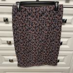 1. State Ditsy Drift Ruched Mini Skirt | Size S Photo 6