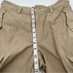 Aritzia TNA Surplus Division Cargo Pants Tan Beige Sz 4 High Rise Tie Ankle Photo 13