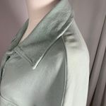 Avec Les Filles Mint Green Jacket Size S Cotton Utility Pocket Button Relaxed Photo 7