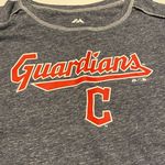 Majestic MLB Cleveland Guardians T-shirt women’s short sleeve Cropped XL Photo 0