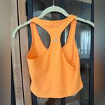 Lululemon  cool racerback cropped tank top creamsicle pop race length neon Photo 1