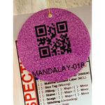 NWT Mandalay Light Gold Beaded Fringe Sequin V Photo 14