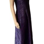 Zum Zum Niki Livas Vintage 90s Witchy Goth Moody Purple Iridescent Formal Dress Size 8 Photo 2