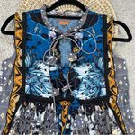 Anthropologie Bhanuni by Jyoti Larkin Lace Blouse Tunic Sleeveless Multicolor S Photo 3