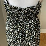 Pink Rose Black Blue Yellow Floral Slip Dress Size Small Photo 5