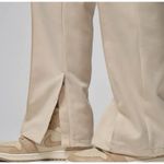Nike NEW Womens Air Jordan Woven Straight Leg High Rise Light Brown Pant Sz XS Photo 7