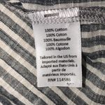 Sam & Lavi size small blue striped boho top White Photo 5