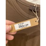 SKIMS Boyfriend Tank Top Womens 2XL Brown Oxide Sleeveless Oversized Basic Photo 3