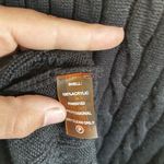 Calvin Klein S Cable Knit Sweater Dress Black 3/4 Sleeve Leather Strap Accent Photo 5