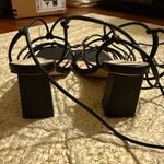 Bamboo  Black Strappy Heels Photo 2