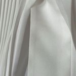 Altuzarra Mayumi white pleated side tie skirt Size 4 Photo 12