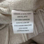 Coco + Carmen Pants Womens Medium Cream Linen Blend Cropped Frayed Hems Neutral Photo 7