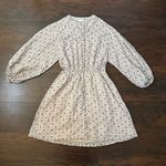 Joie  light pink floral long sleeve peasant dress size S Photo 5