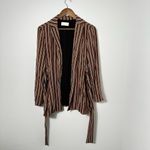 Capulet  Aritzia Striped Tie Front Blazer Coatigan‎ with Pockets Academic Photo 7