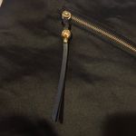 Diane Von Furstenberg  Black Clutch with Gold Accents Photo 1
