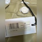 We Wore What Buttery Vegan Leather Kick Flare Pant Oat NWT Size 24 Photo 5