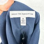 Dress the Population Tiffany One Shoulder Bow Detail Midi Dress Size Medium NWT Photo 10