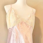 Valerie Stevens Valerie Steven’s Baby Pink Lace Mini Slip Dress Photo 0
