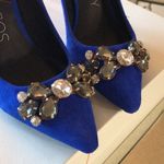 Sole Society Royal Blue Suede Pumps Photo 1